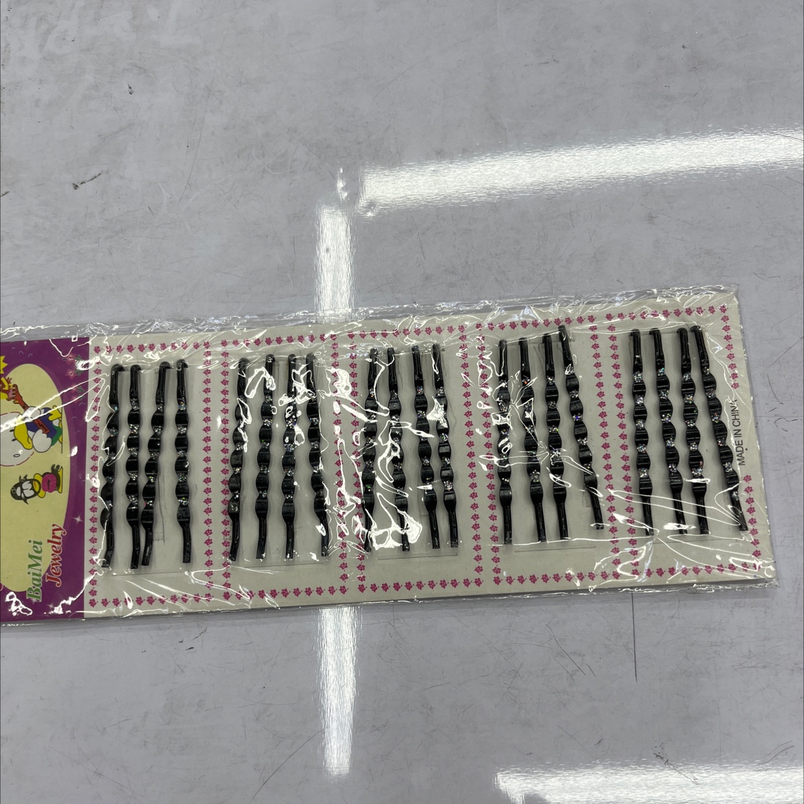 发夹实物图