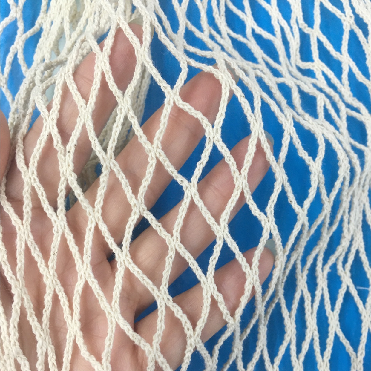 Cotton thread grid strips details Picture