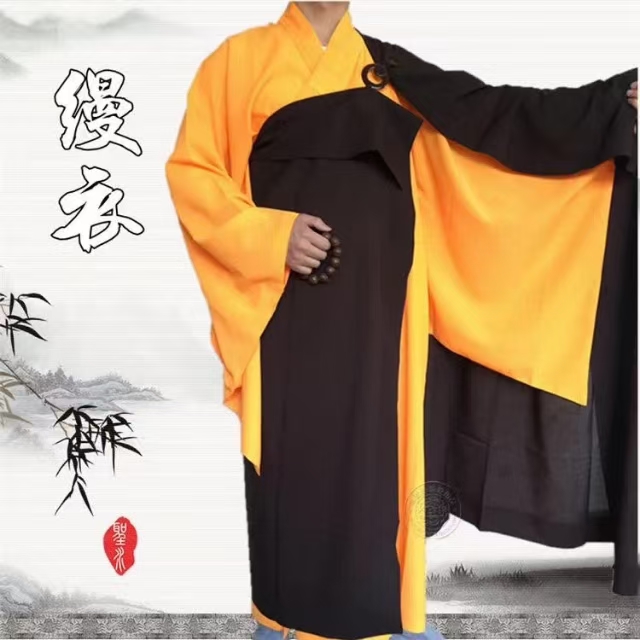 Golden Qilin Monk's Robe, long gown, monk's clothes, spring and autumn monk's robe, long gown for men and women, thick monk's robe 0016 Application Scenario