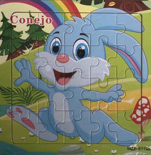 Small wooden jigsaw puzzle detail image 5