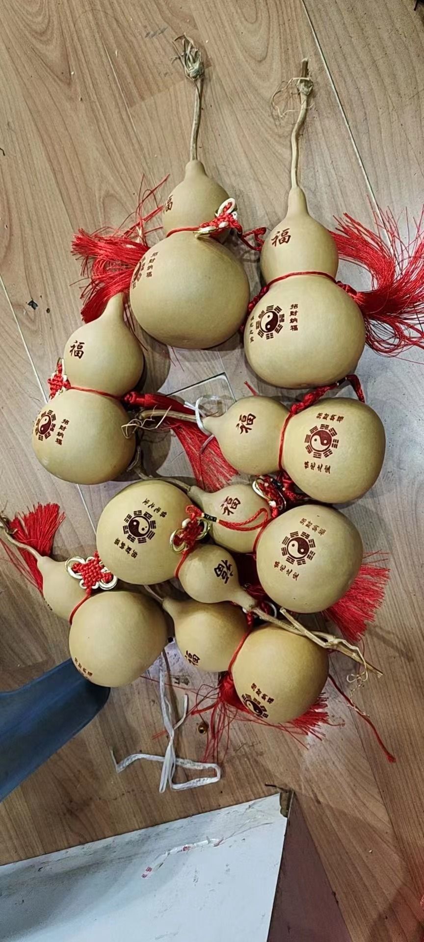 The six-character mantra of the natural little gourd: Gourd brings safety, wealth and good fortune details Picture