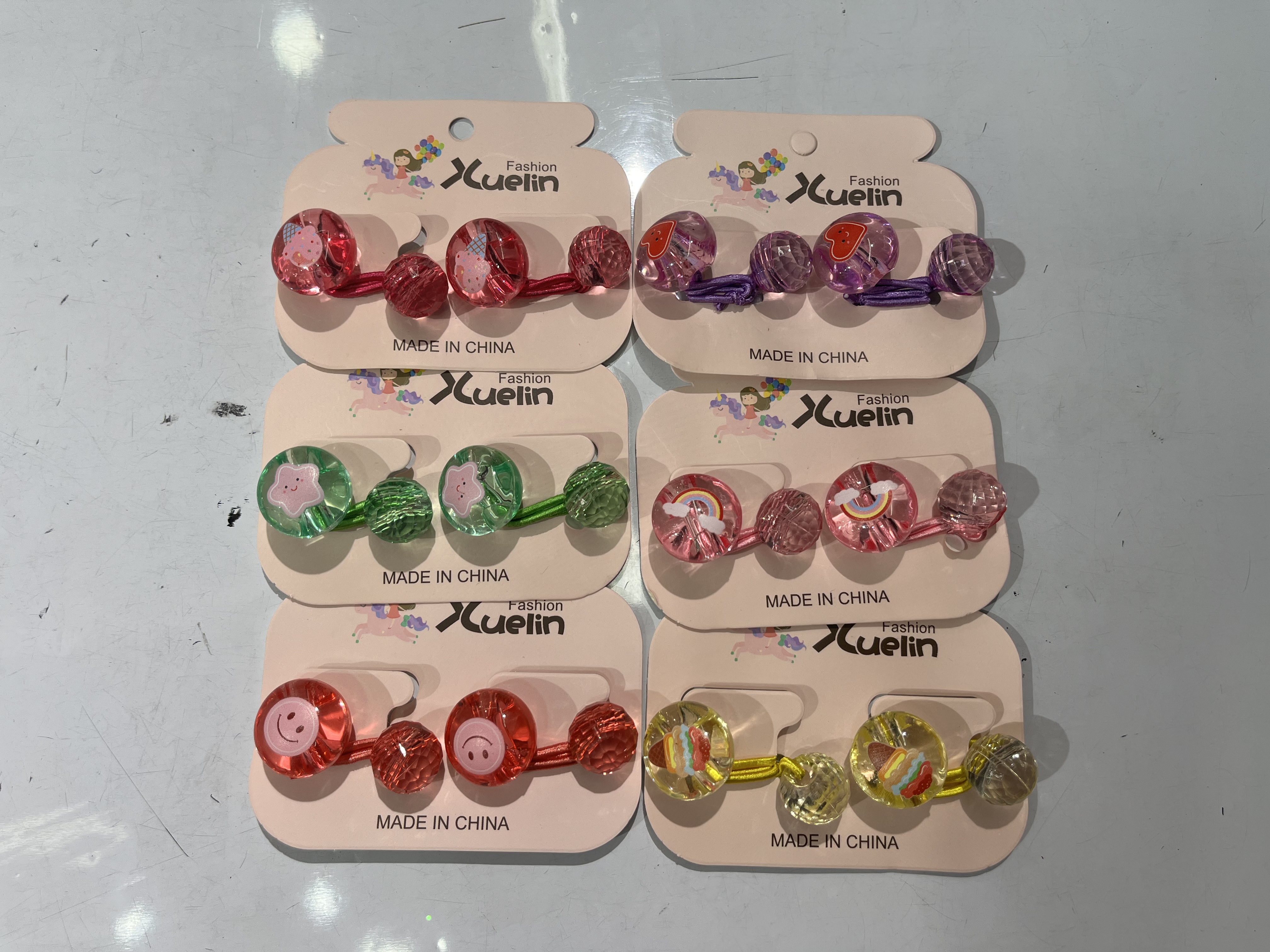 小时代儿童时尚潮流韩版透明圆印水果绕卡十二对热销特卖好货推荐雪琳饰品ka zhu an爆款3570店铺A区二楼九街头上爆