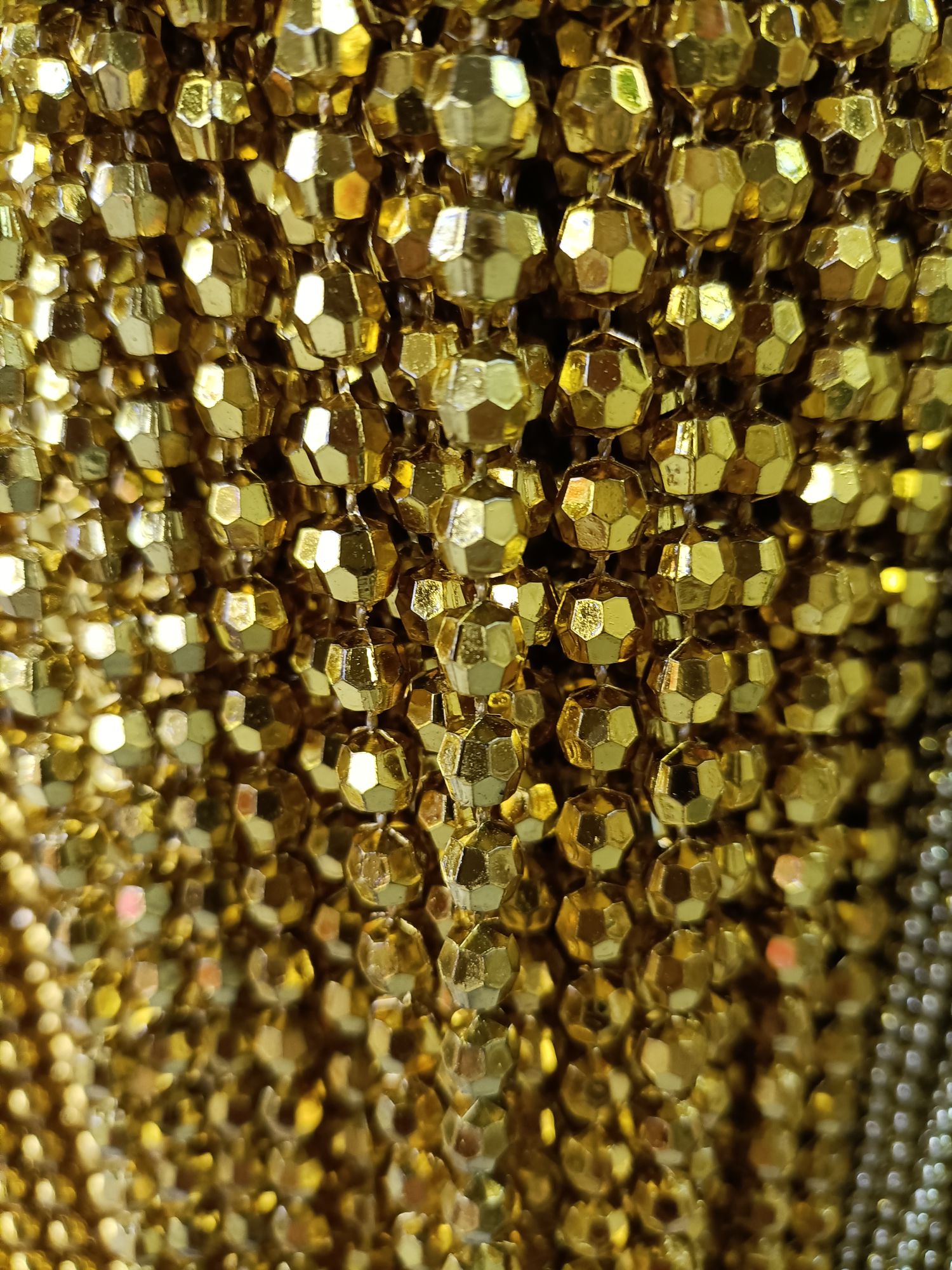 Jendi 01 Accessories and Clothing 6-lane connected imitation pearl corner beads, 50 pounds each piece