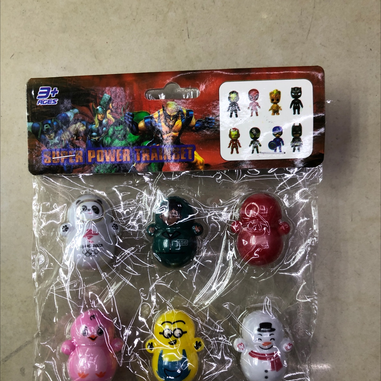 卡头代不倒翁/不倒翁玩具细节图