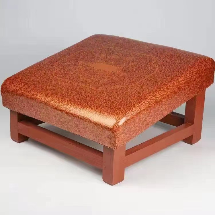 Lotus worship mat, Golden Qilin A23 Worship stool, household kneeling mat, meditation mat, sitting cushion, kneeling stool, kowtowing, worship stool, meditation cushion pic 3