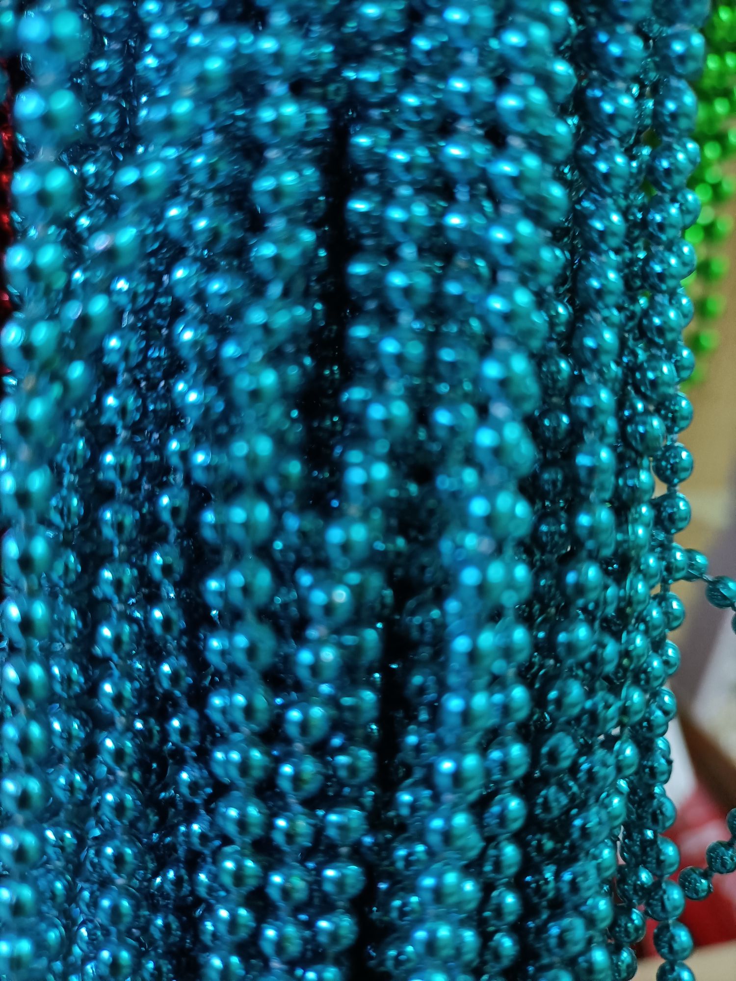 珍蒂01饰品服饰3里连线珠蓝色50斤一件
