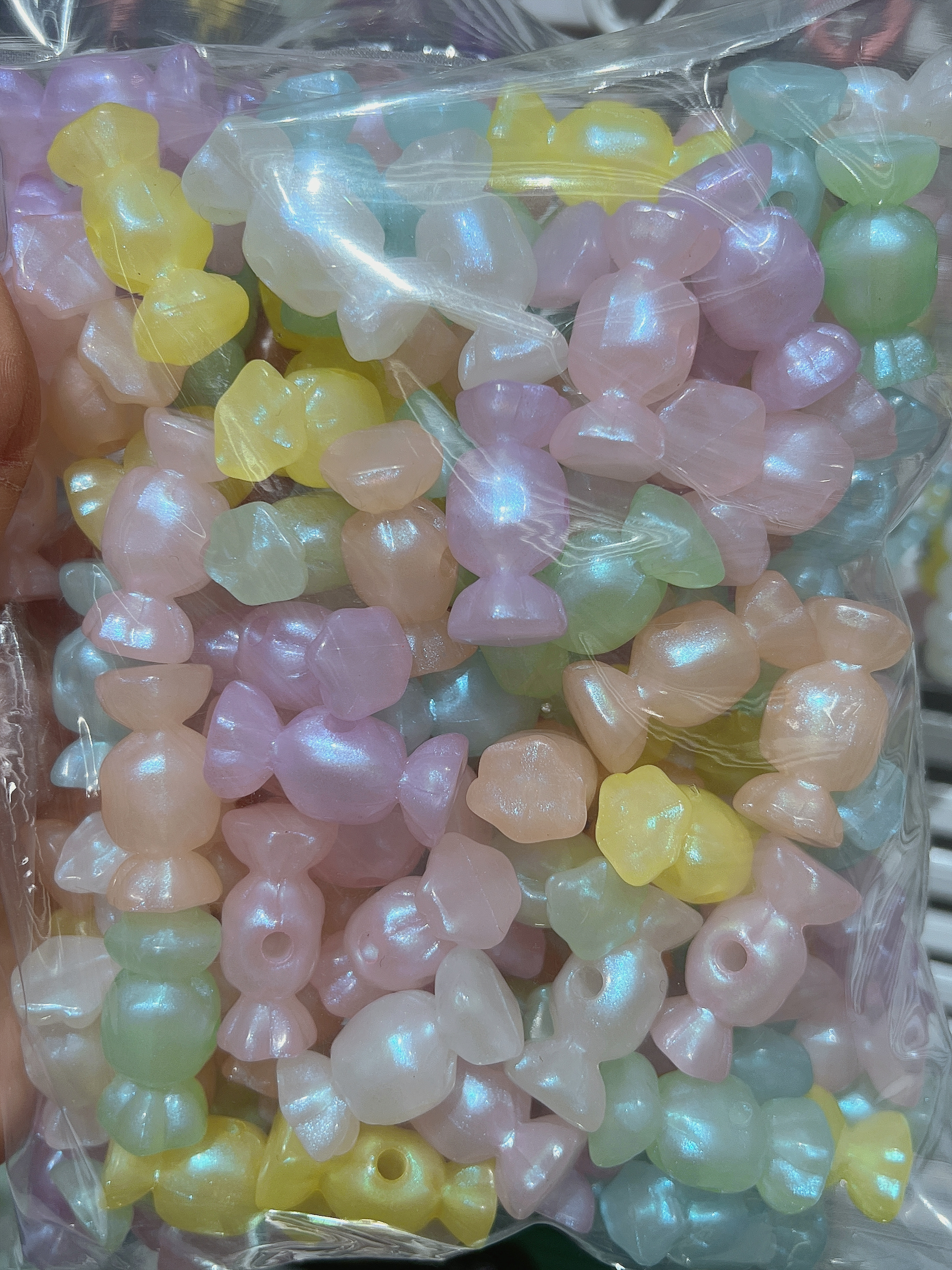 Candy acrylic mermaid luminous bead diy accessories live-streaming bestsellers Application Scenario
