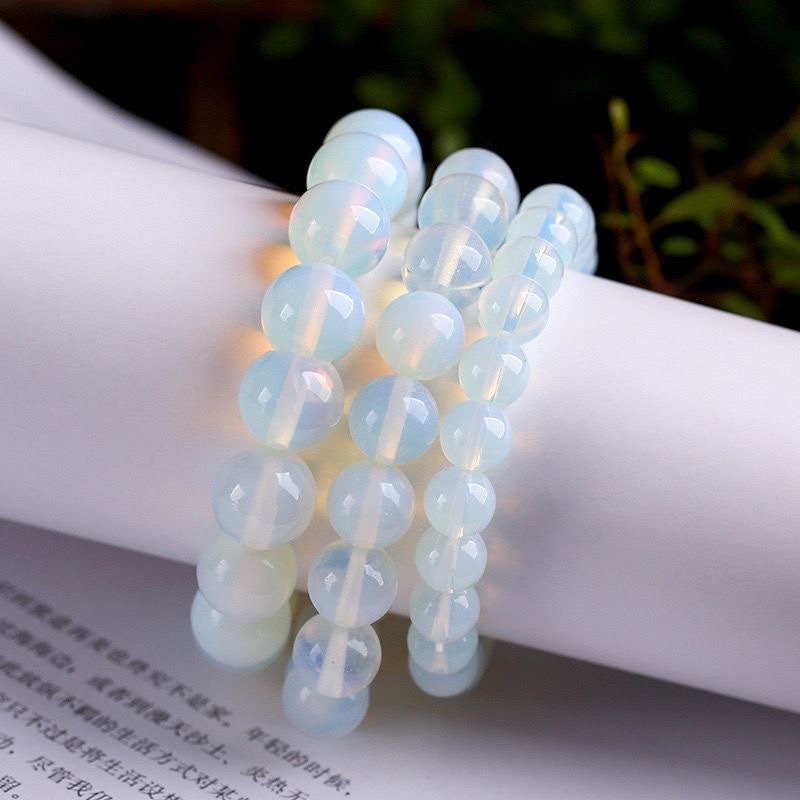A popular single-color simple opal bracelet in Europe and America -2 Specification image