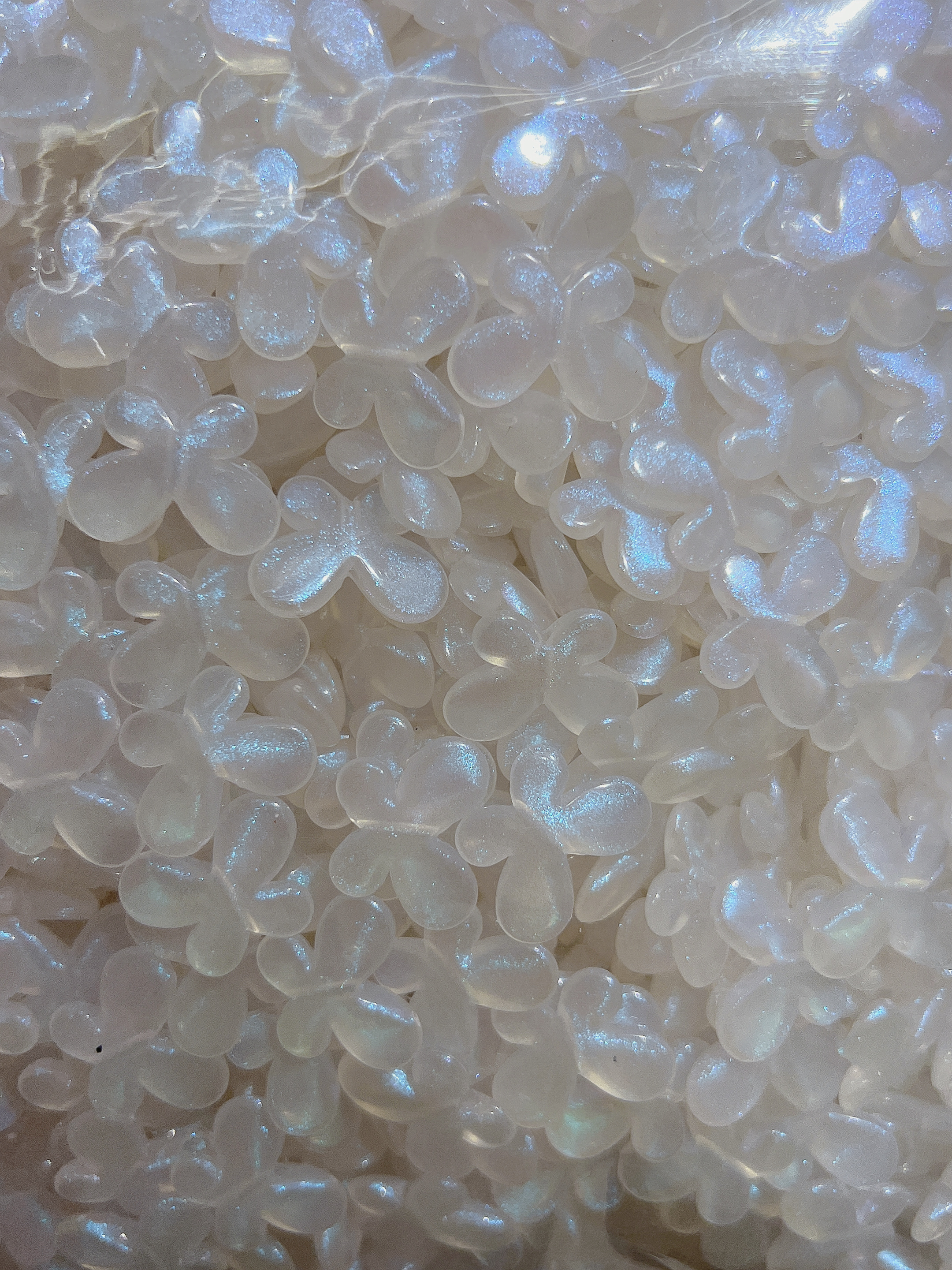 Acrylic little butterfly Mermaid luminous bead live-streaming bestseller diy handmade accessory bag Application Scenario