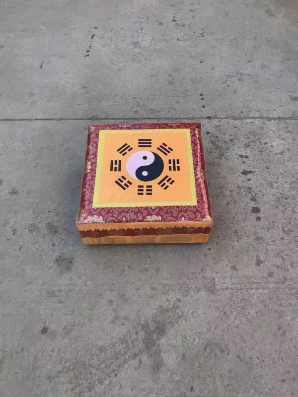 Lotus worship mat, Golden Qilin A23 Worship stool, household kneeling mat, meditation mat, sitting cushion, kneeling stool, kowtowing, worship stool, meditation cushion pic 8