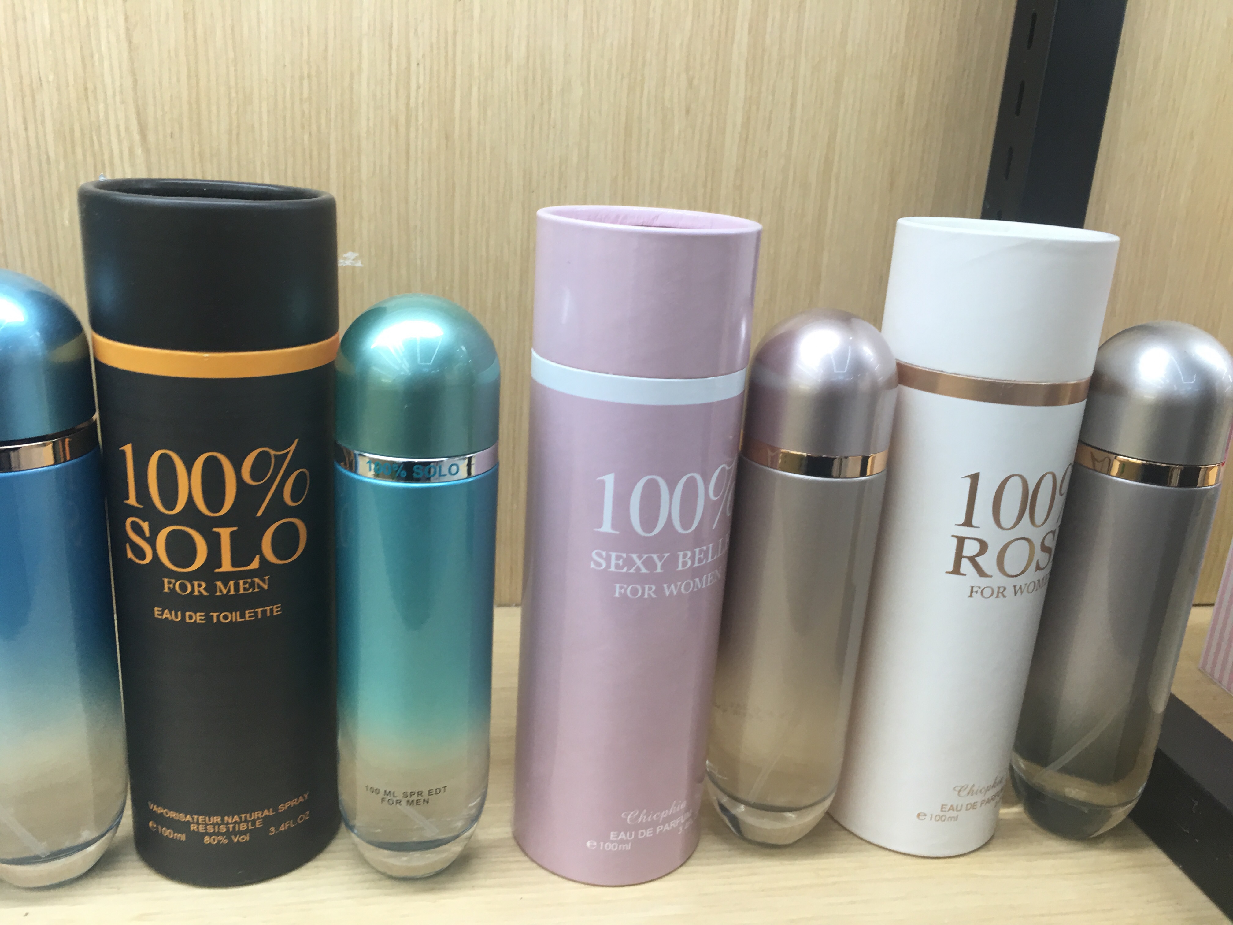圆柱瓶女士香水厂家直销化妆品香水100ML