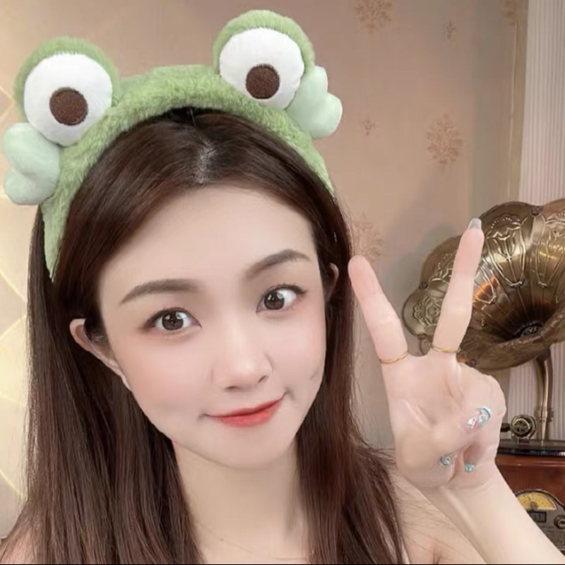头箍新款/青蛙头箍/青蛙爱心头箍细节图