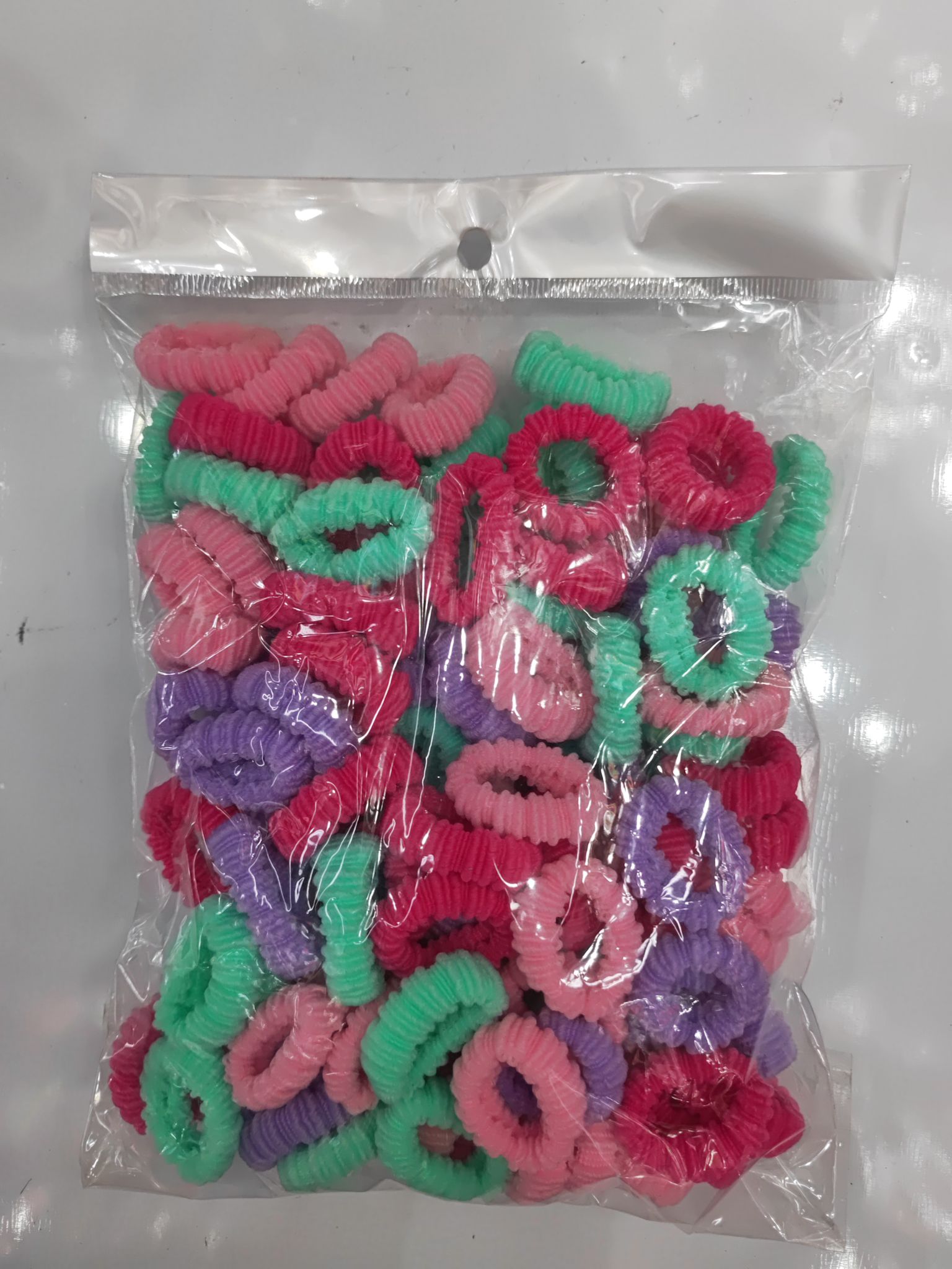 时尚百搭创意流行饰品彩色齿轮皮筋荣艳007