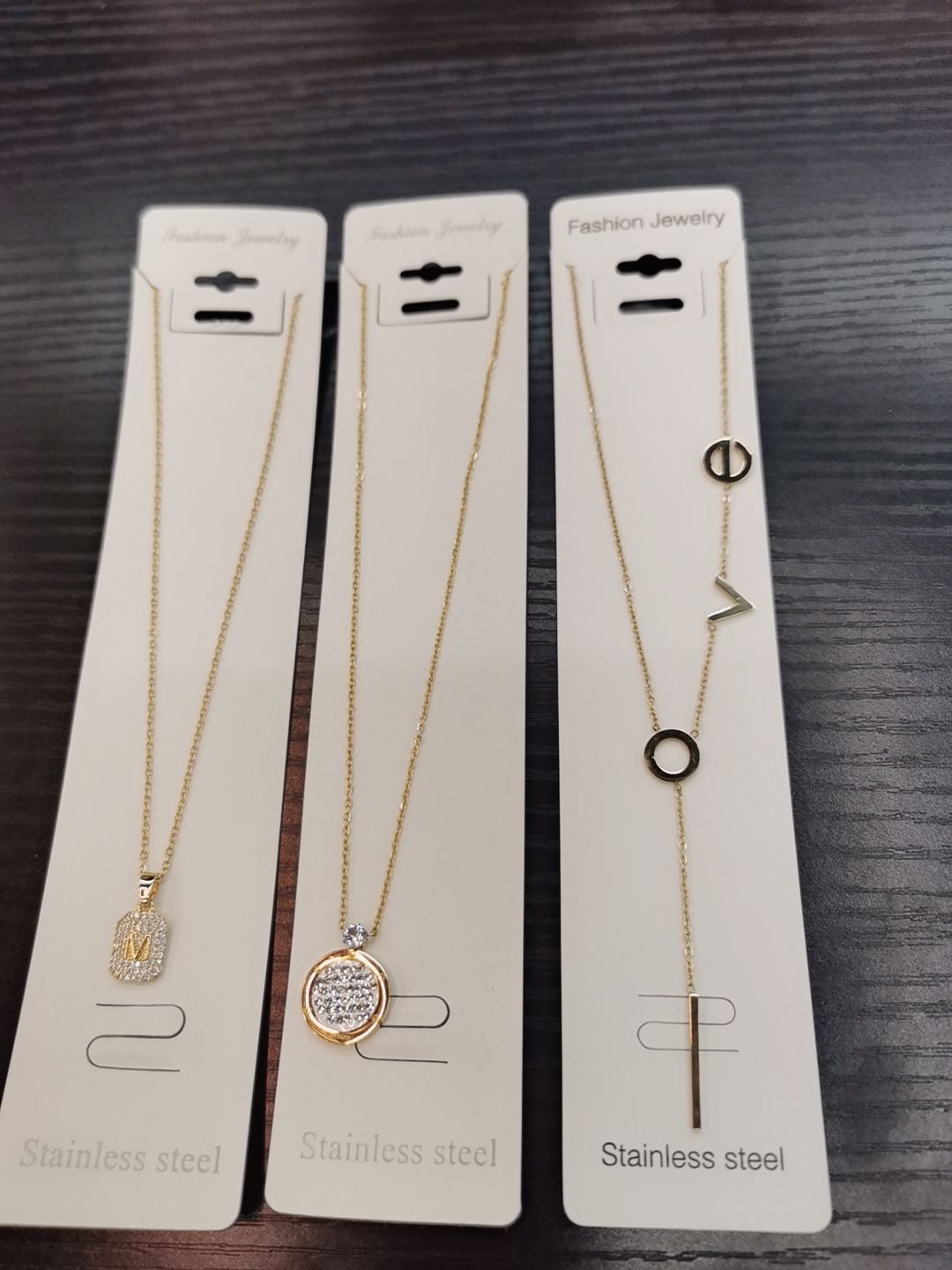 LKSTYLE non-fading titanium steel exquisite small necklace, ins cold style, high-end feel, niche design, exquisite internet-famous style details Picture