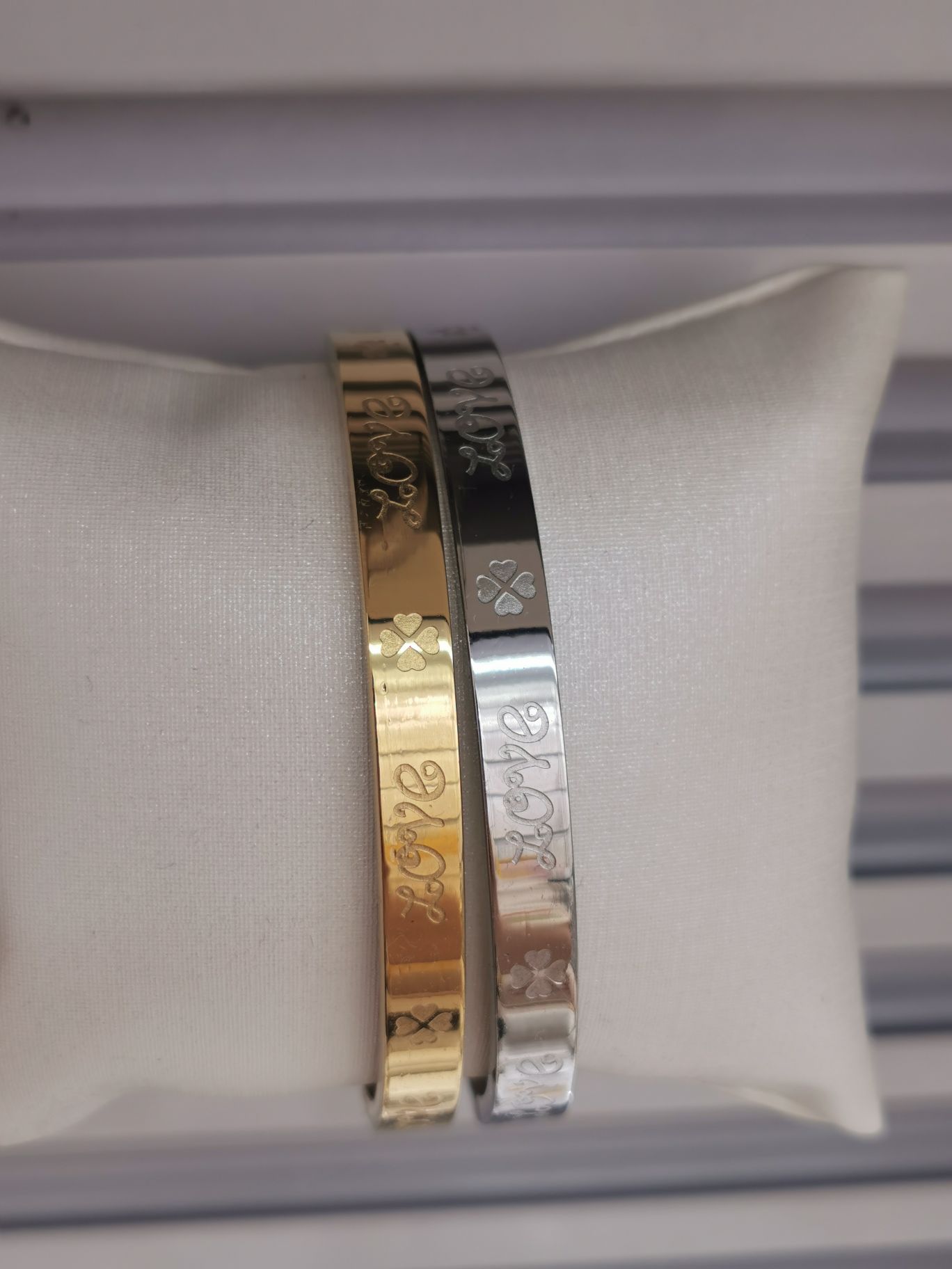 LKSTYLE non-fading titanium steel bracelets, 3 ins cold style, high-end, niche design, exquisite internet-famous style Specification image