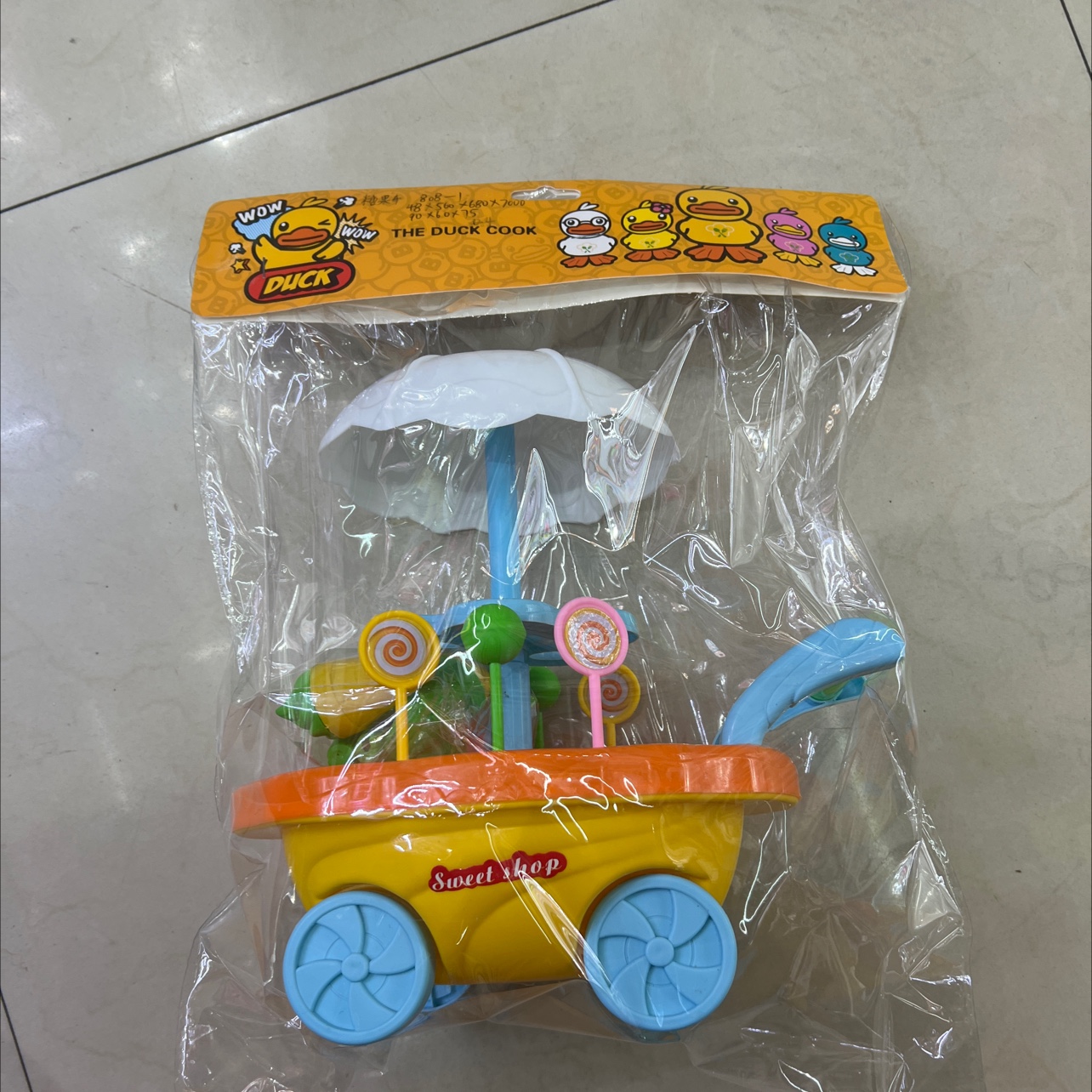 Jinpeng Toys 808-1 Children's Toys, House Play toys, educational games, Candy Cart toys