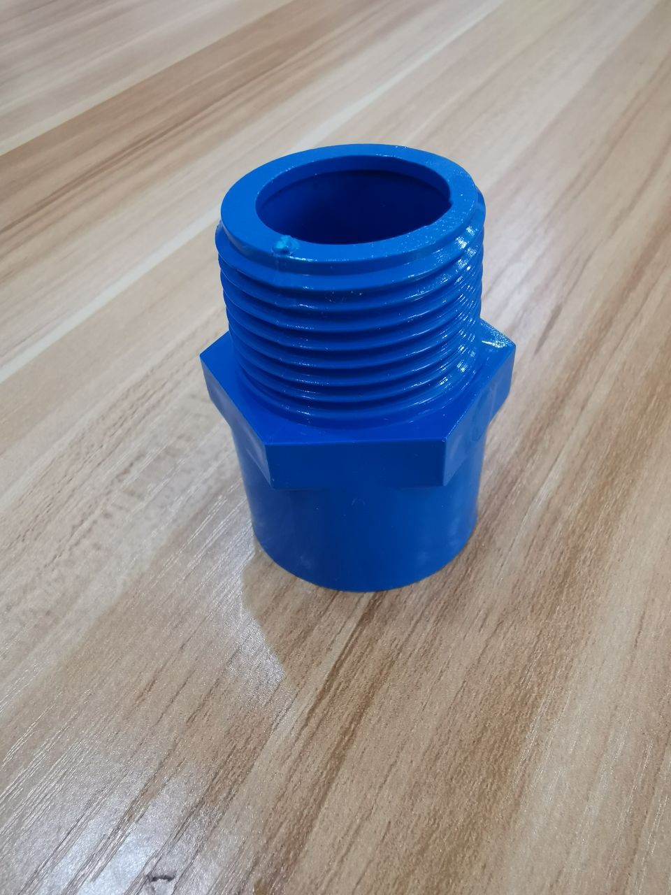 The pvc outer screw is direct