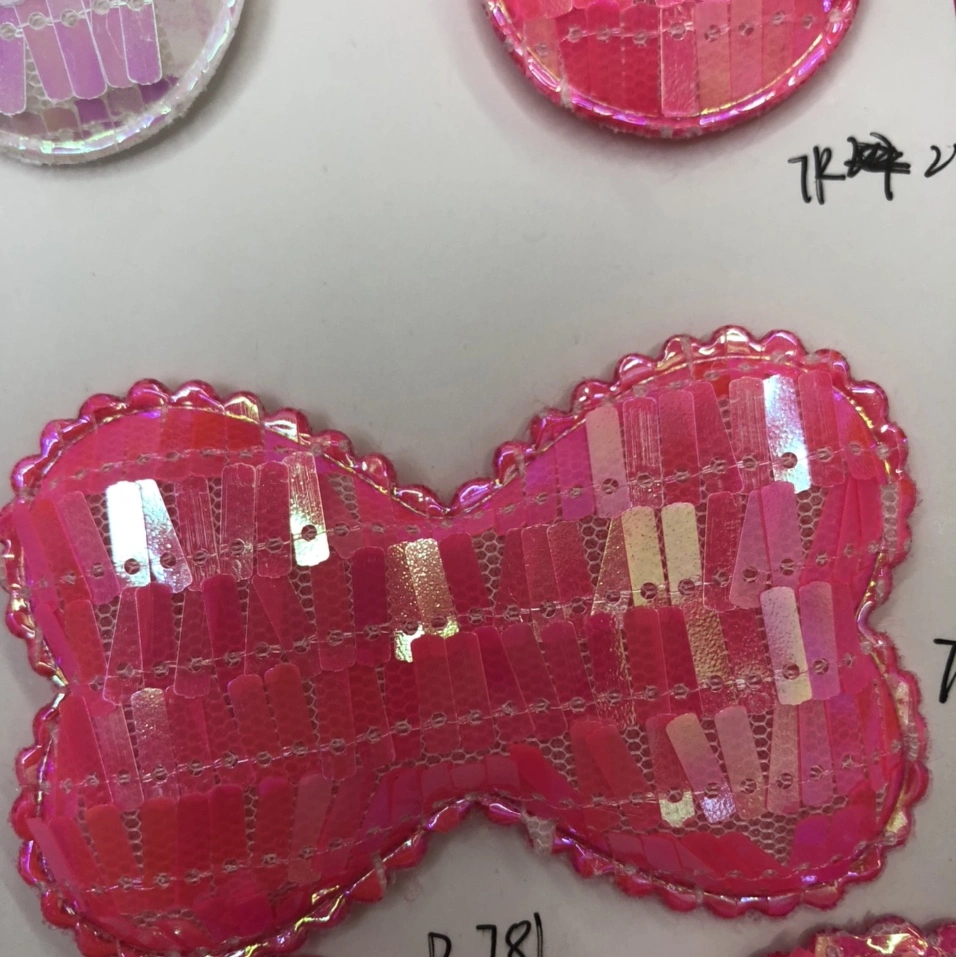 Beaded bow tie 31 style autumn and winter plush flower duckbill clip New forest-themed Specification image