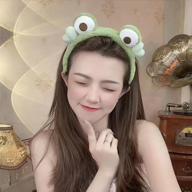头箍新款/青蛙头箍/青蛙爱心头箍产品图