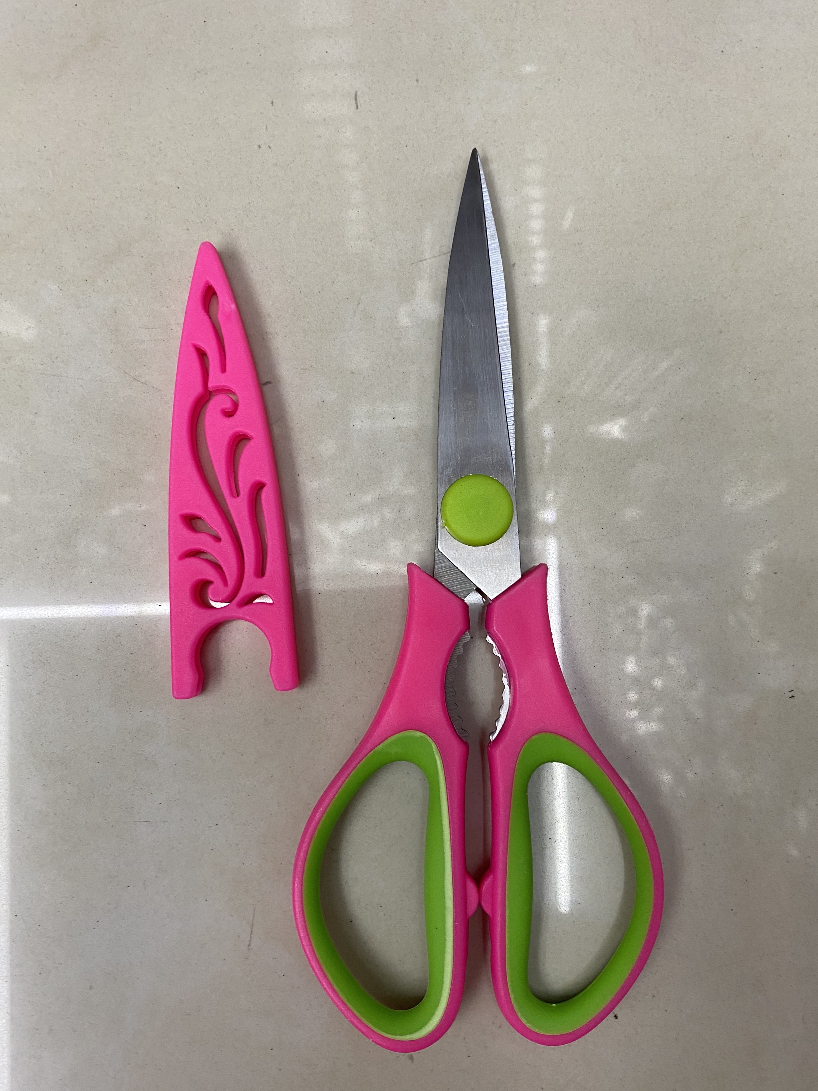 厨房剪刀家用剪刀塑料剪刀厨房用品家庭必备品日常用品详情图3