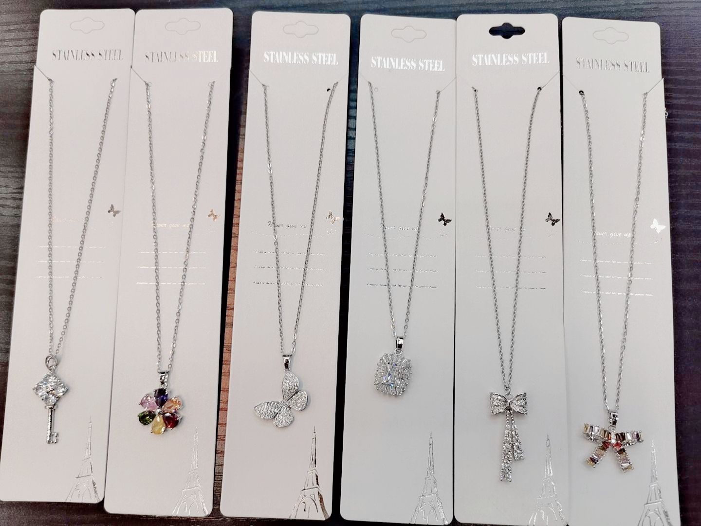 Xinchen LKSTYLE non-fading titanium steel necklace, ins cold style, high-end feel, niche design, exquisite internet-famous style details Picture