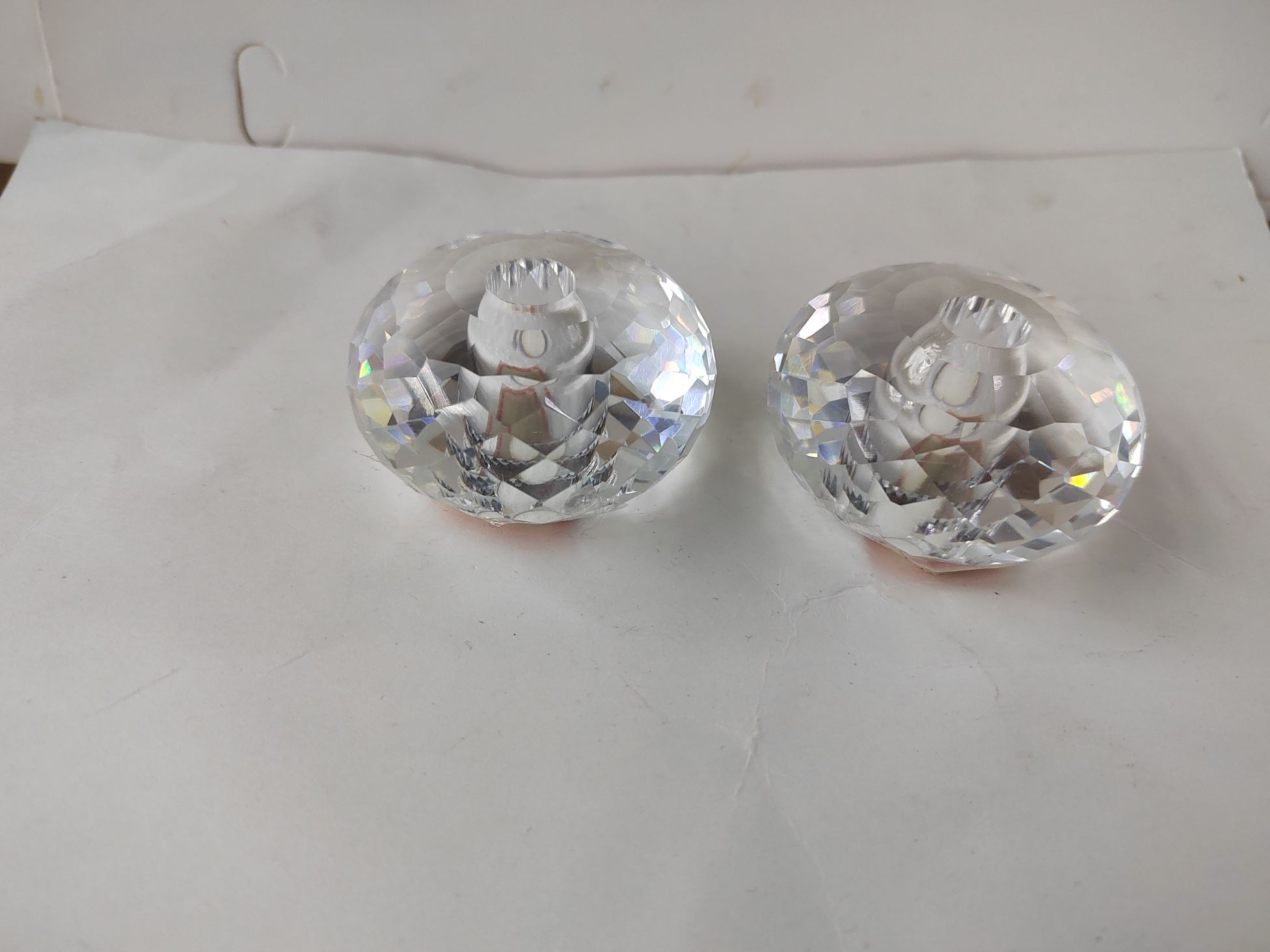 思文工艺水晶玻璃摆件40mm算珠7887—048