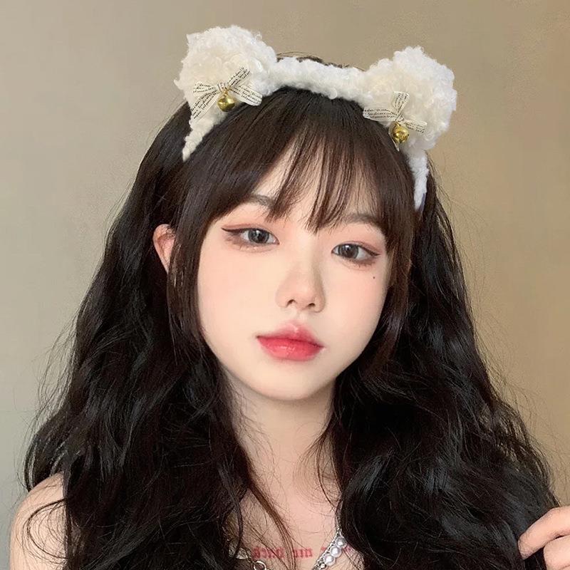 头箍新款/铃铛头箍/羊毛卷头箍产品图