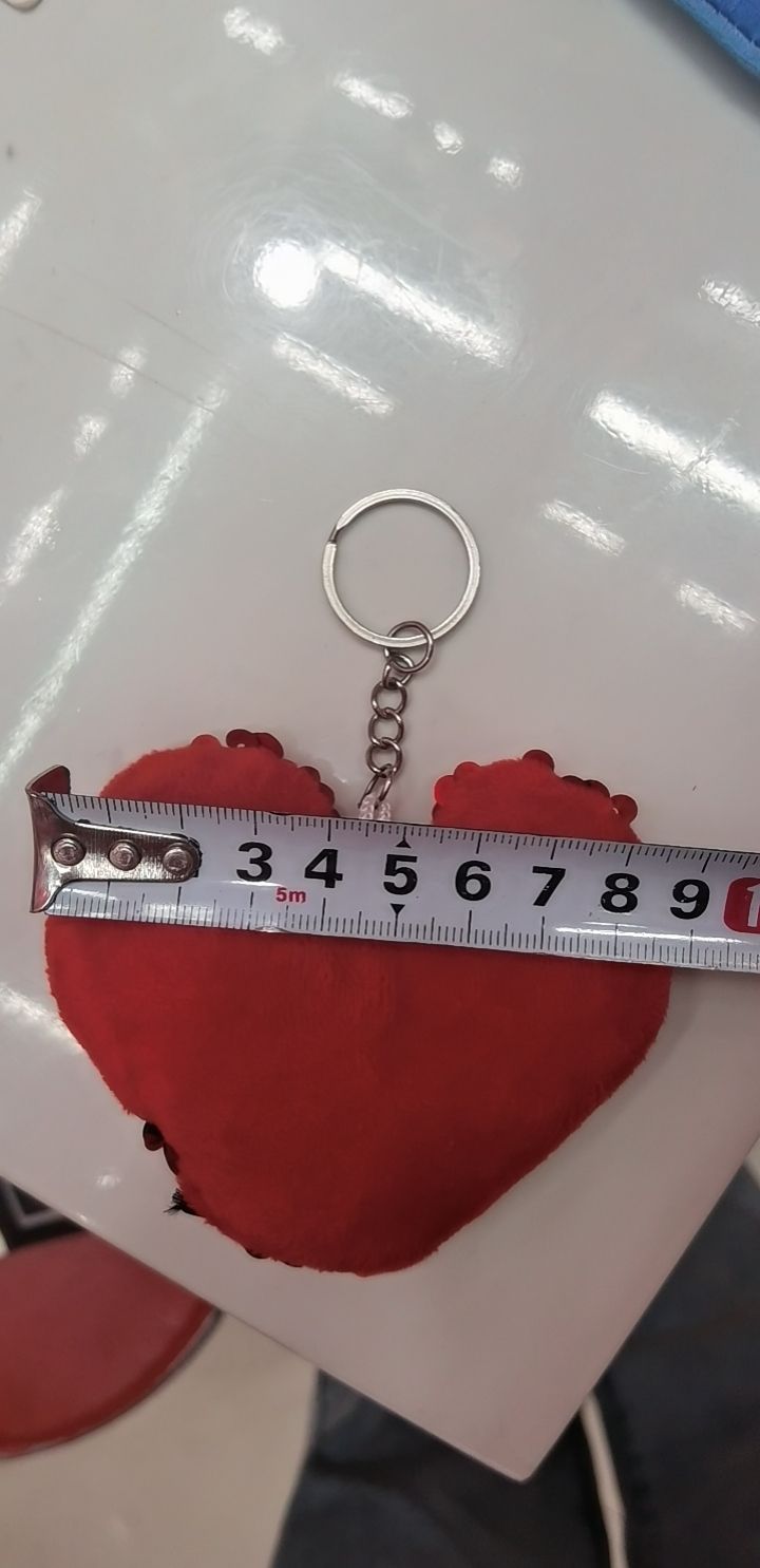 2022 المبيعات المباشرة لمفاتيح عيد الحب الحمراء ذات الرقم 9CM اللامعة detail image 20
