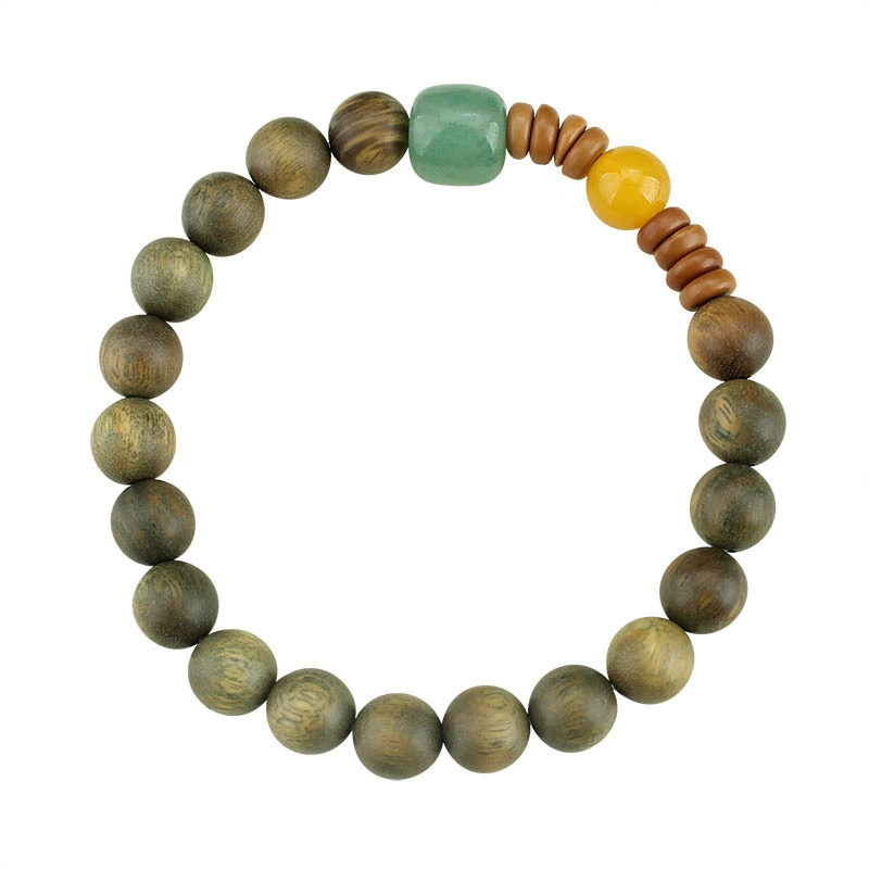 民族风手链白底实物图