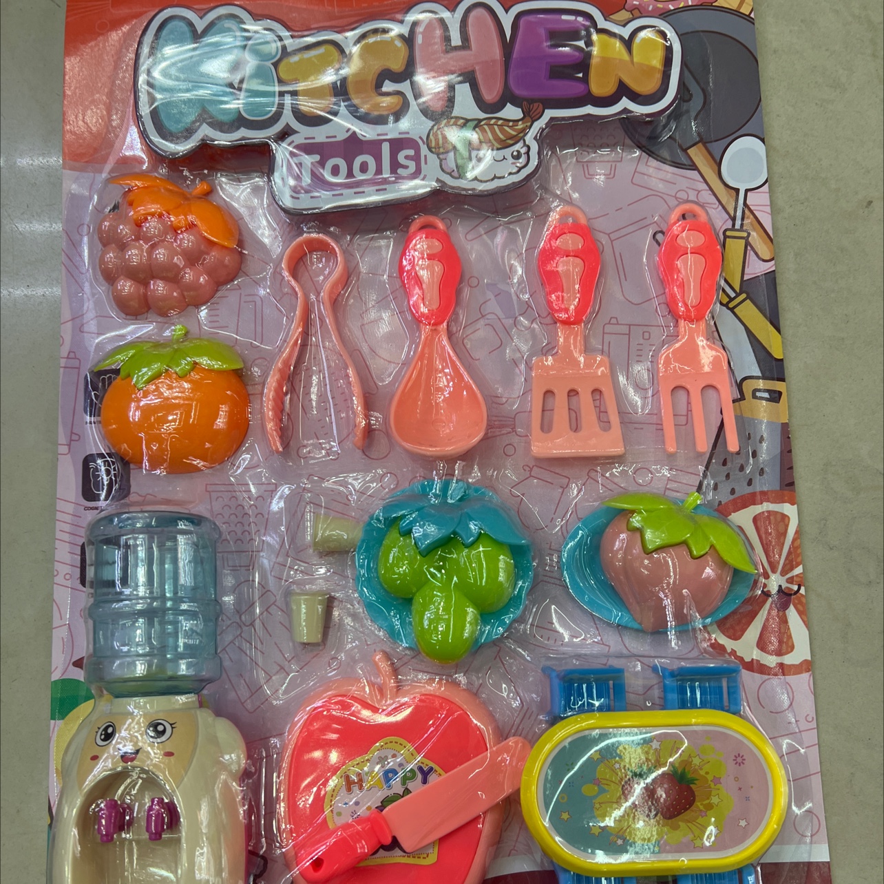 Kingpan tools 222-2 — кулинарная серия домашних игрушек для детей details Picture