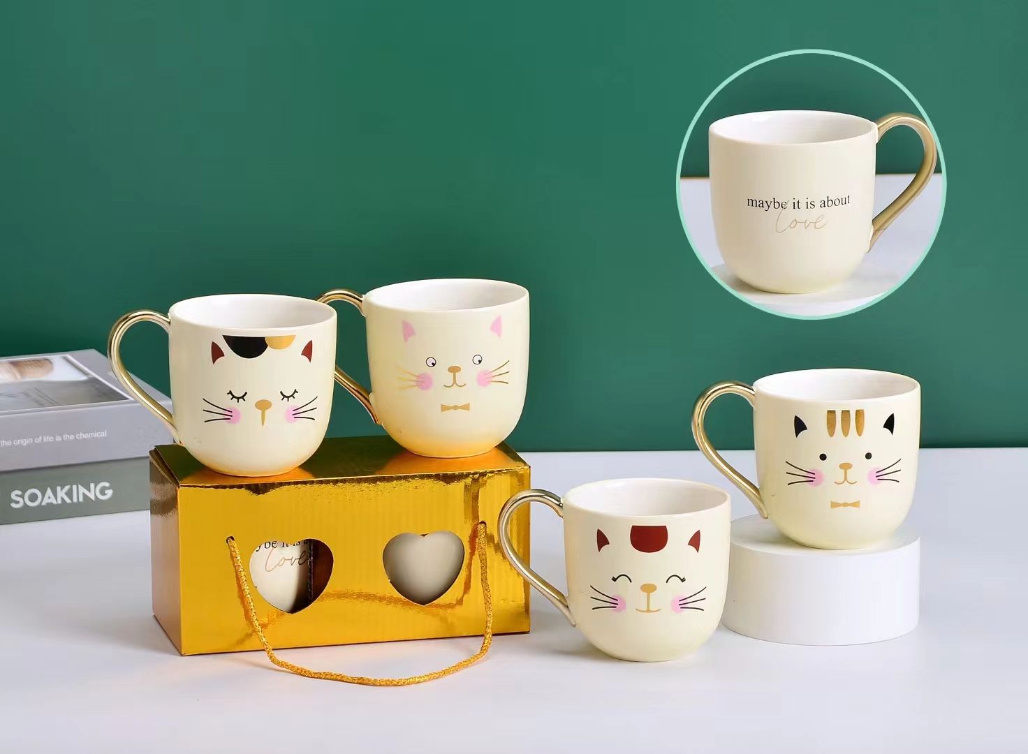 马克笔套装马克杯伴手礼茶杯水杯