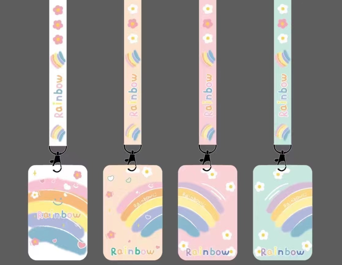 Cartoon ID card, card holder, student card Application Scenario
