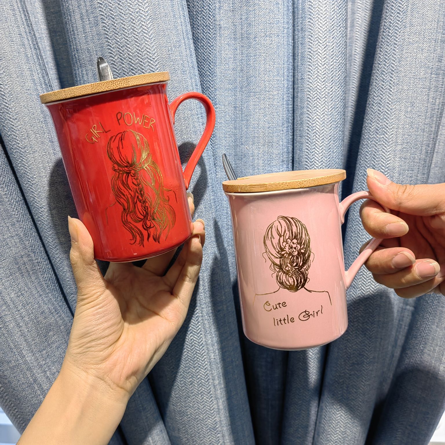 Mug gift set, water cup, ceramic cup, souvenir cup detail image 1