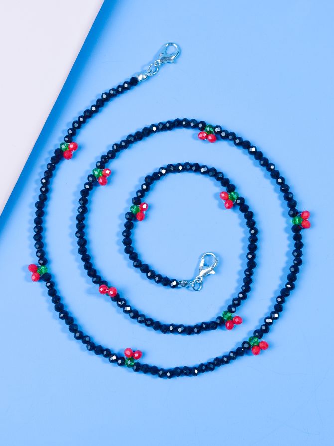 Korean Instagram bestsellers recommend the same style of eyeglass chains as their idols for fashion Specification image