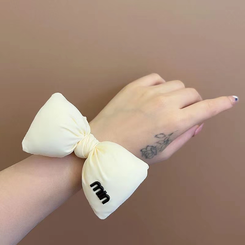 精品流行百搭網紅领结布圈头饰锦璐飾品15