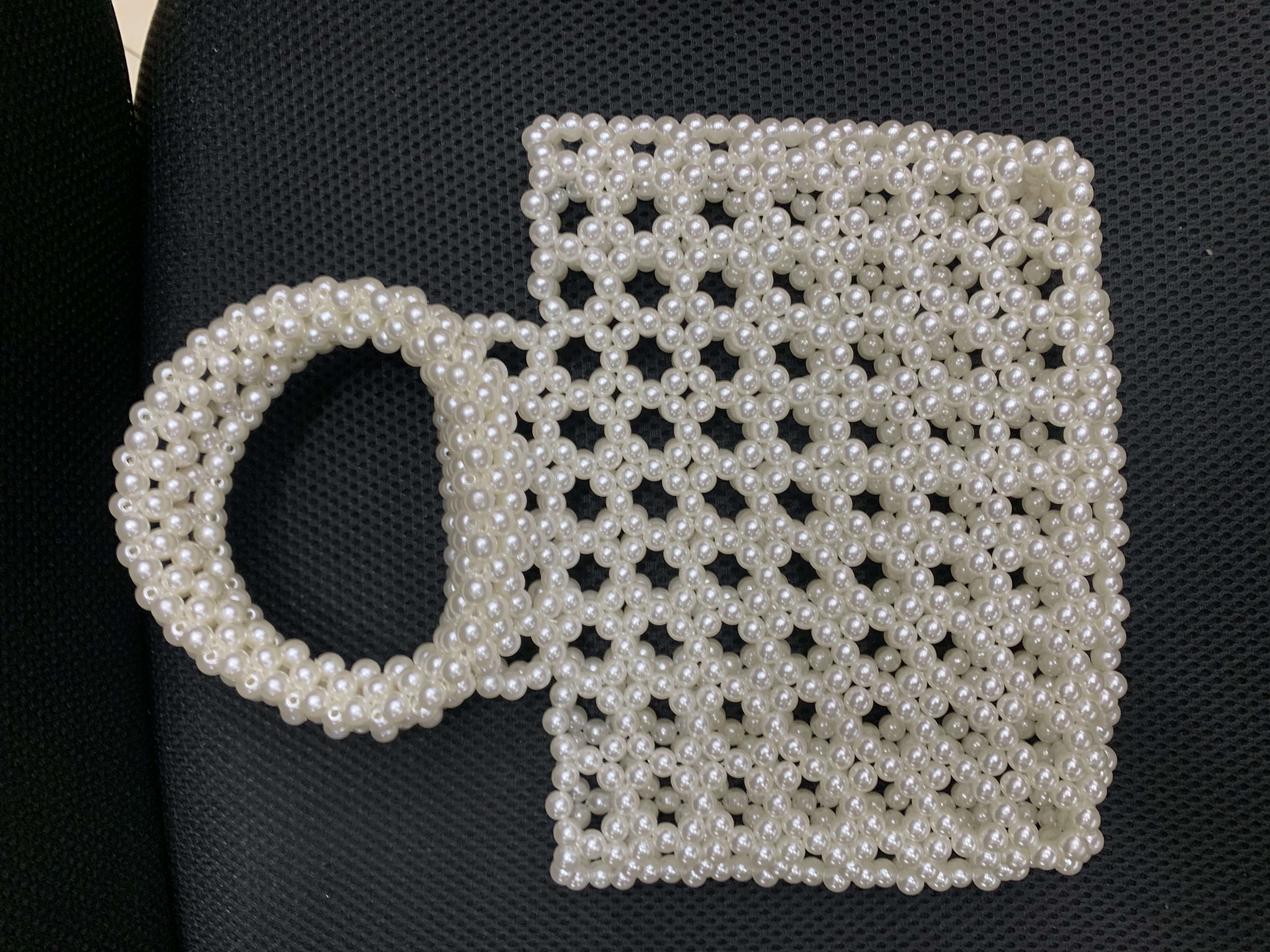 Handmade pearl bags, pearl bags, women's handbags, processing and customization, factory direct sales details Picture