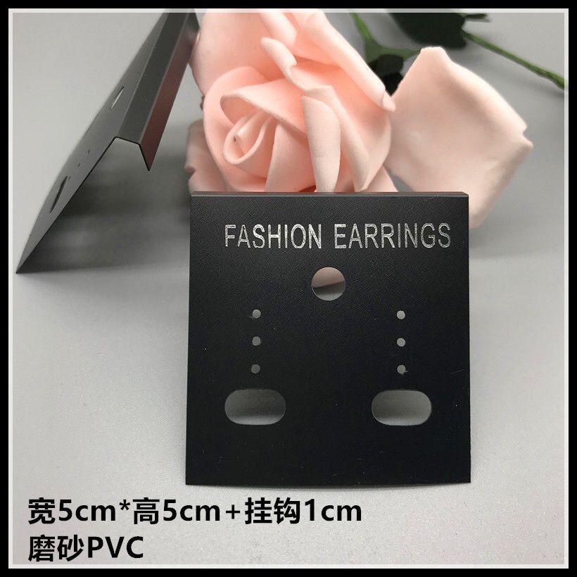 PVC/耳环/卡片白底实物图