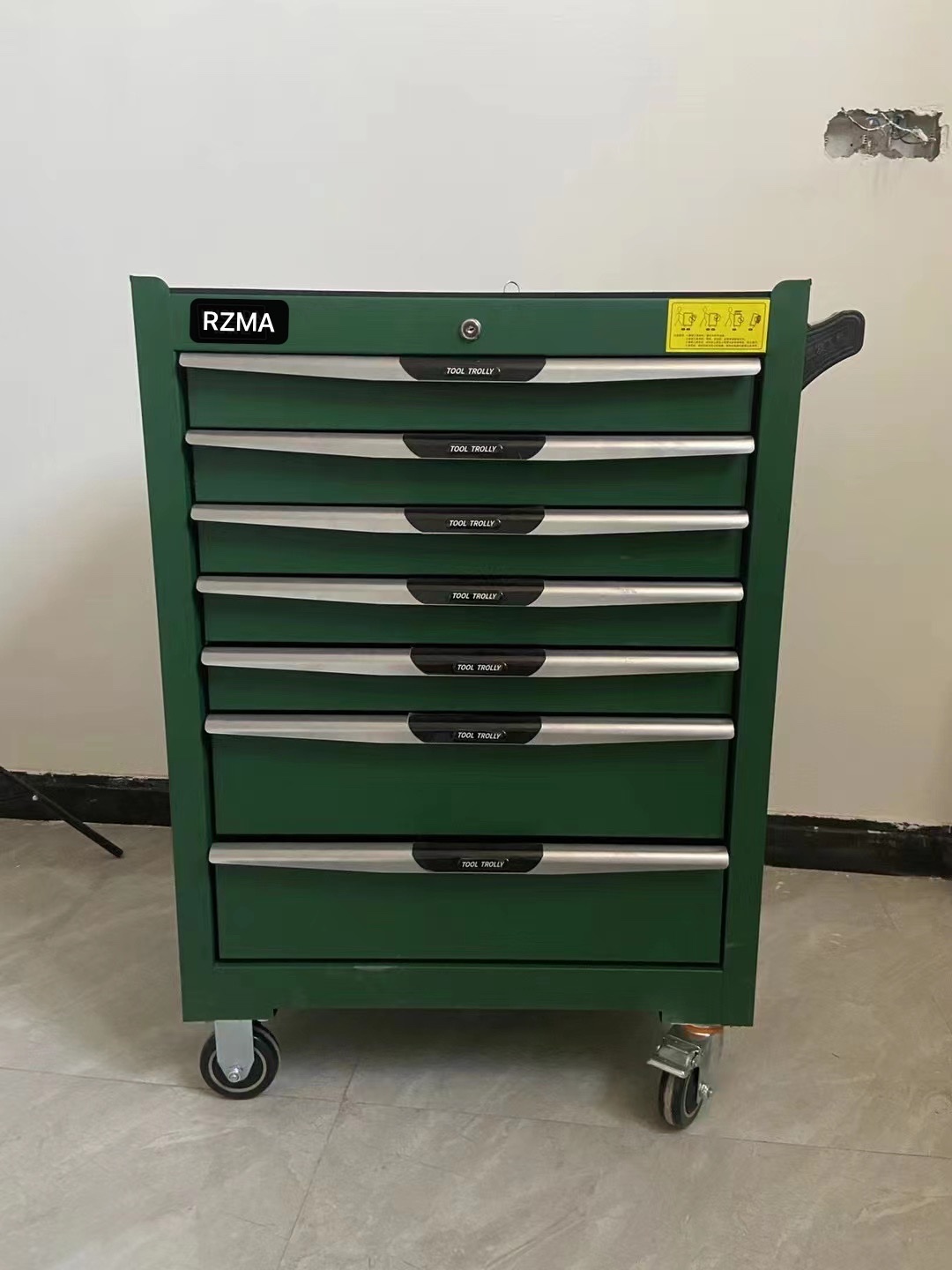 Tool cart, multi-layer tool cart, drawer tool cart, repair cart, repair tools Specification image