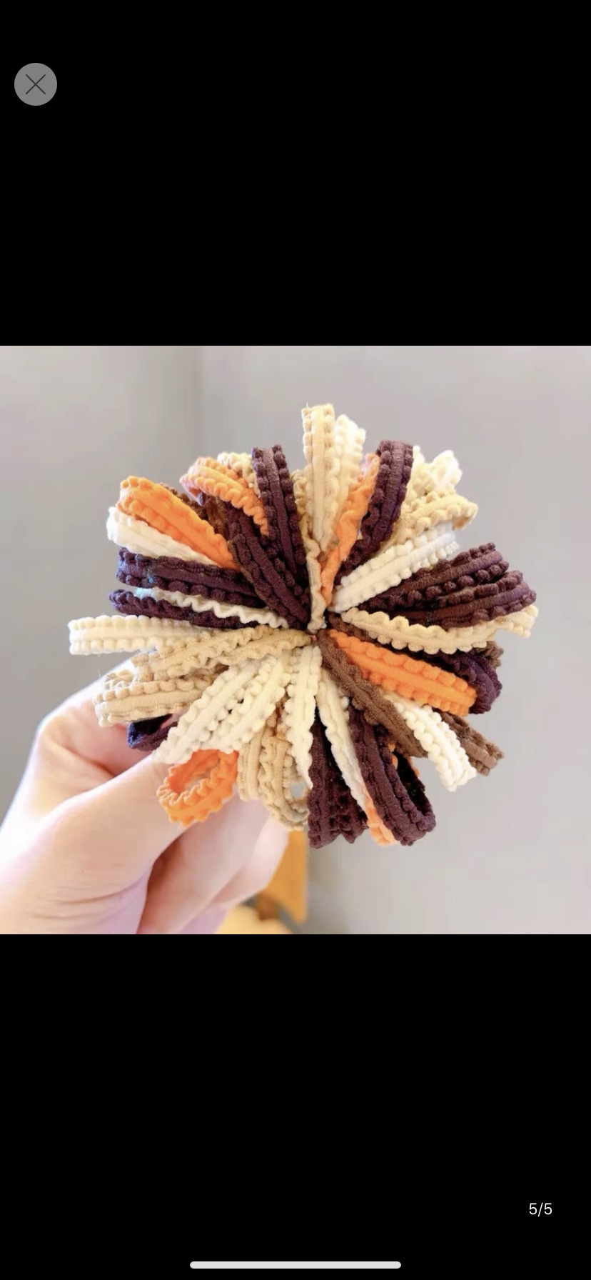 其他发饰实物图