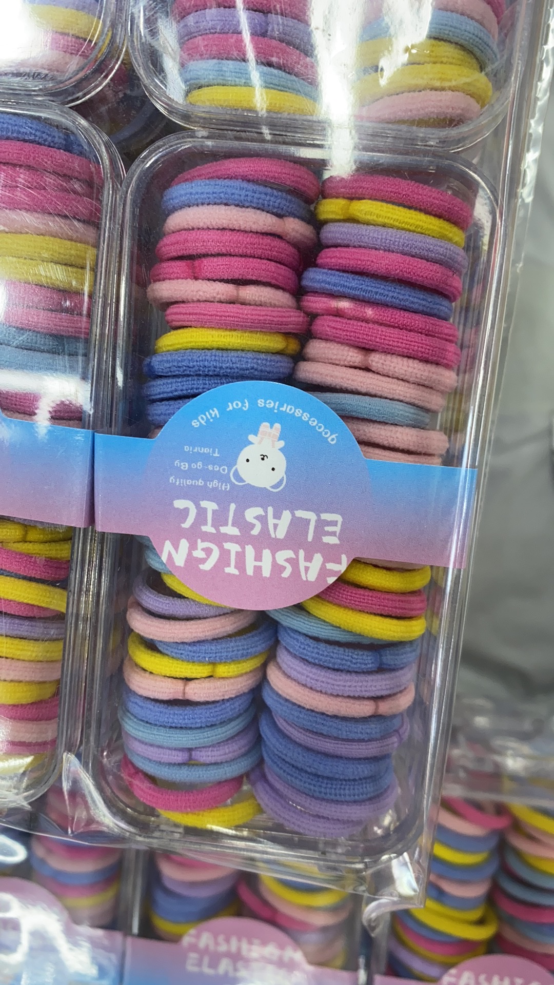 儿童皮筋/不伤发皮筋/收纳盒发圈产品图