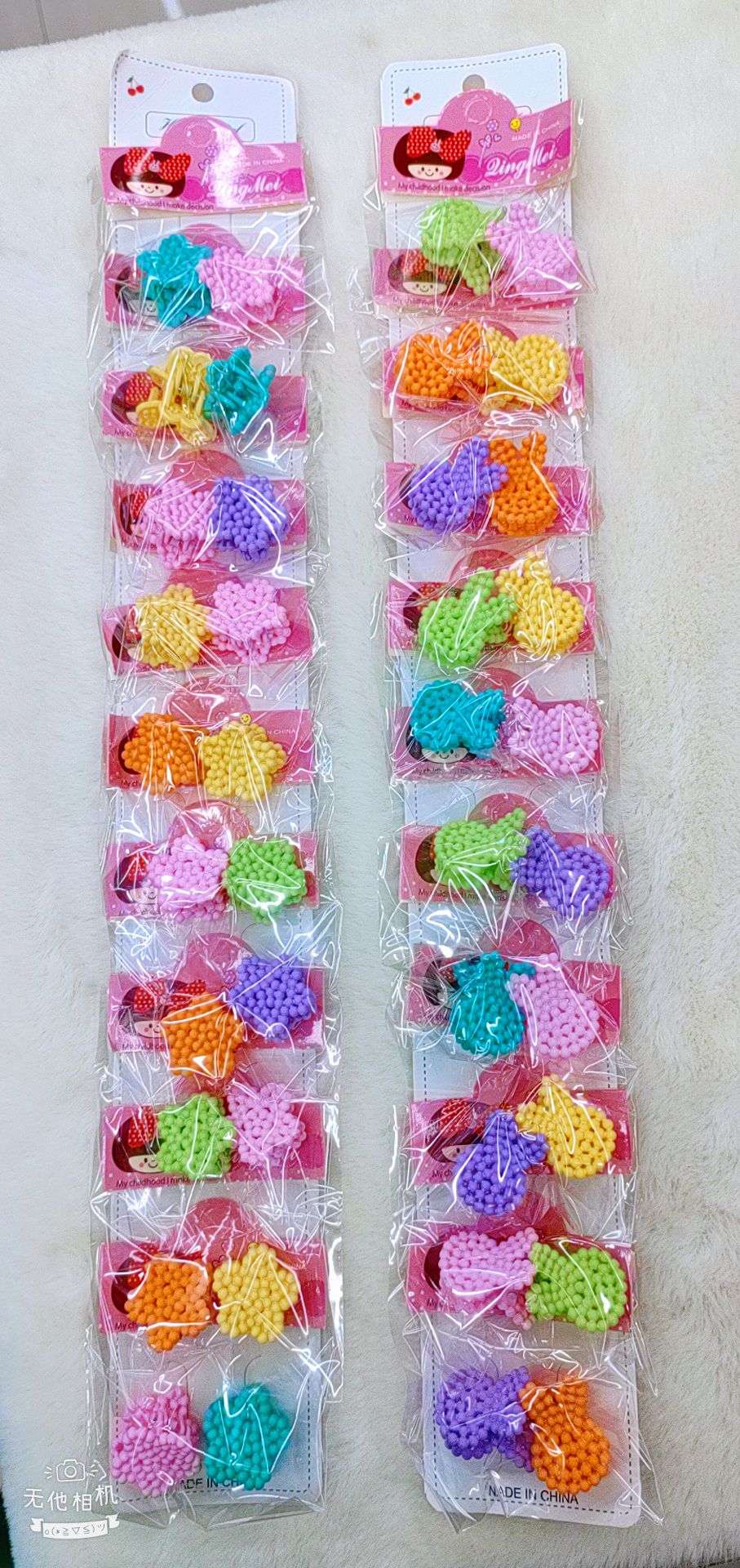 儿童头饰/饰品/发夹白底实物图