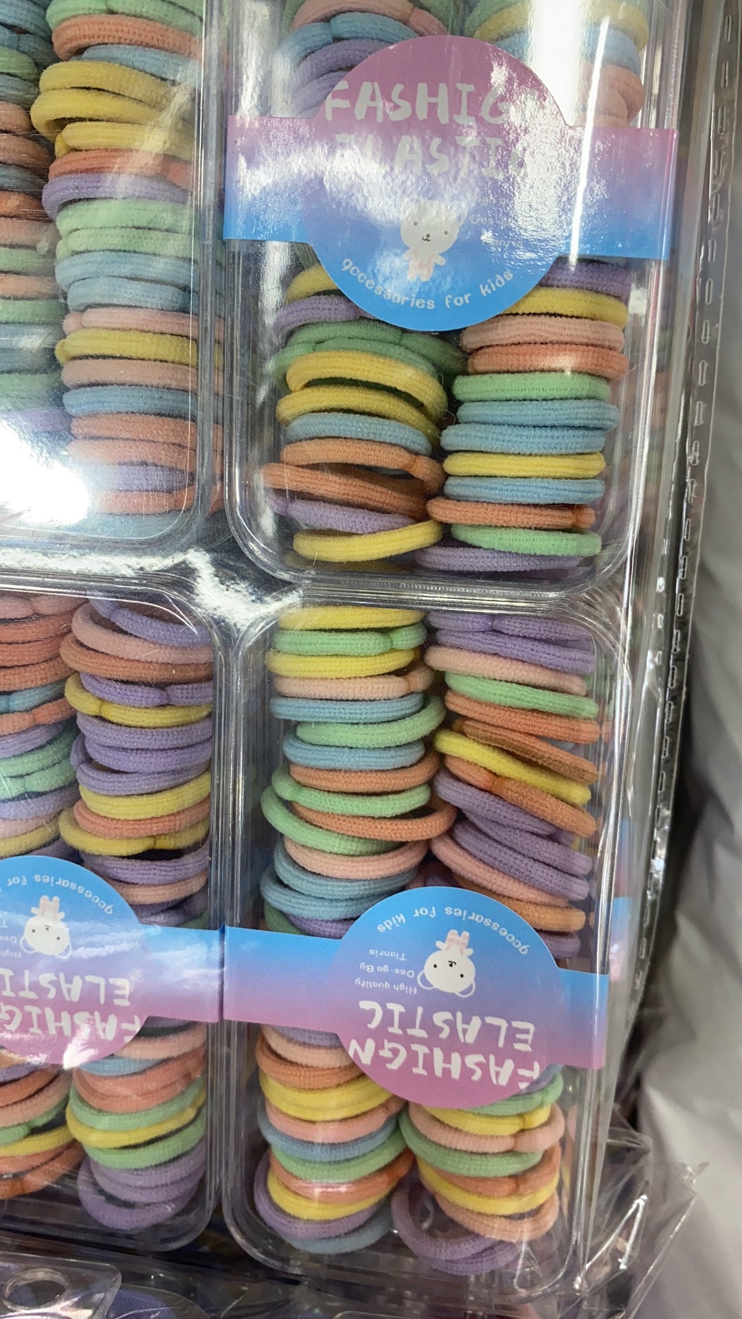 儿童皮筋/不伤发皮筋/收纳盒发圈细节图