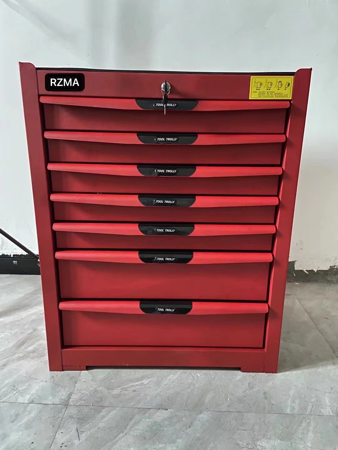 Drawer-type tool cart, tool cart, multi-layer repair tool cart, trolley