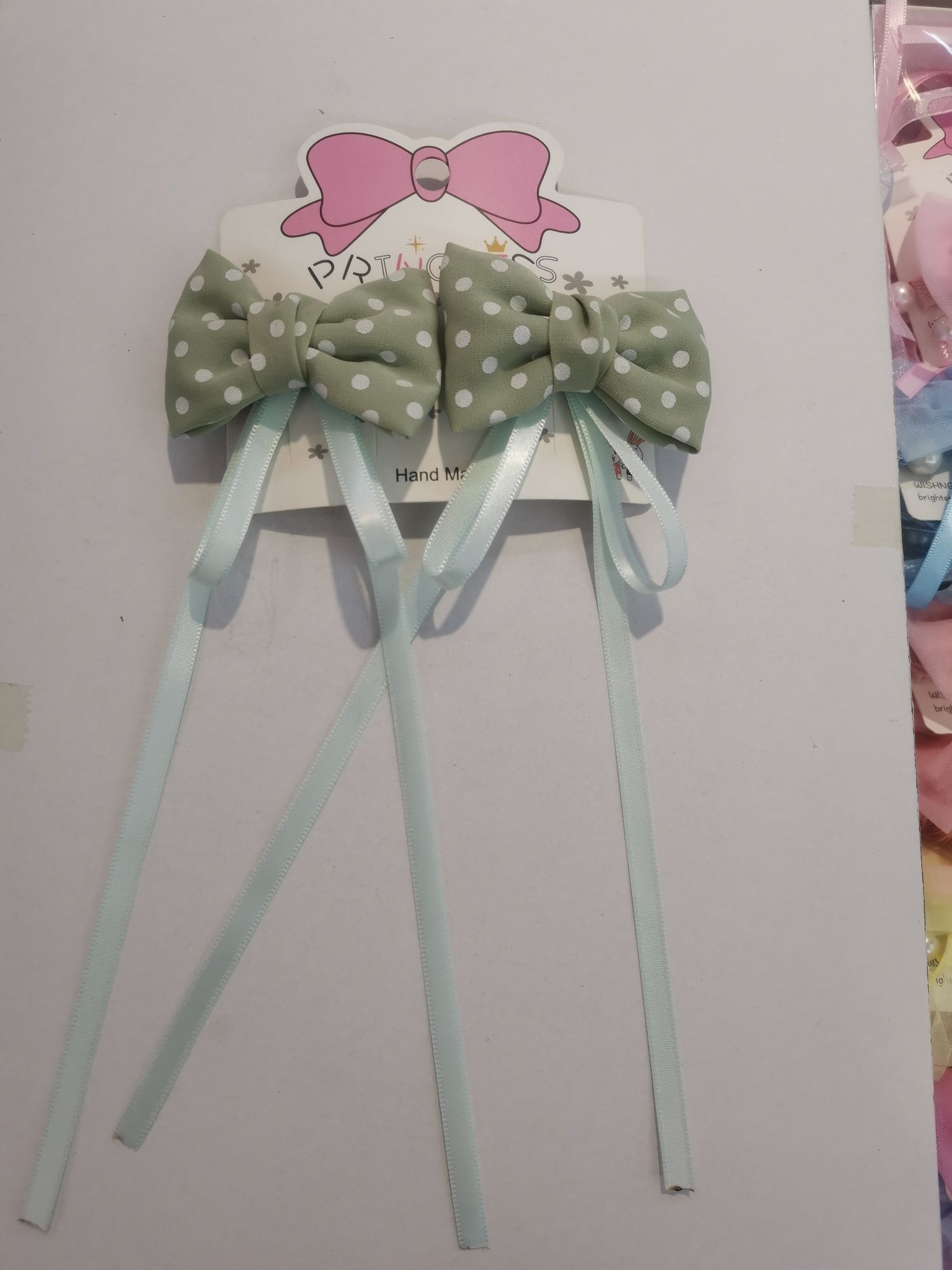 Jiarui Baby Accessories 20220 New popular children's hairpin headwear, new fabric pair clip