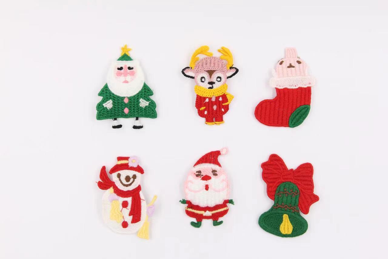 Christmas Hairpin Wool Design