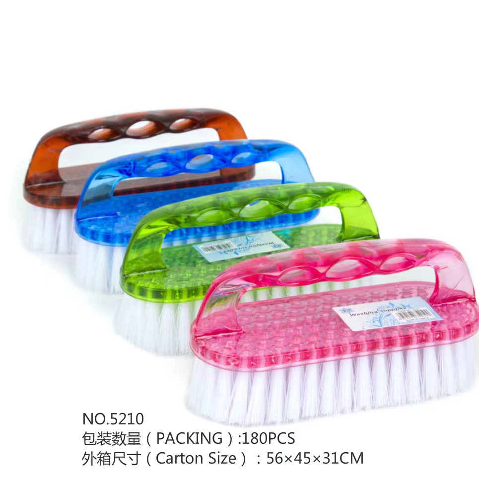 JSJ-5210 plastic cleaning brush, 180 pieces per piece, one piece per opp package, volume 56*45*31cm, 4-color mixed per piece. New and old customers are welcome to send samples