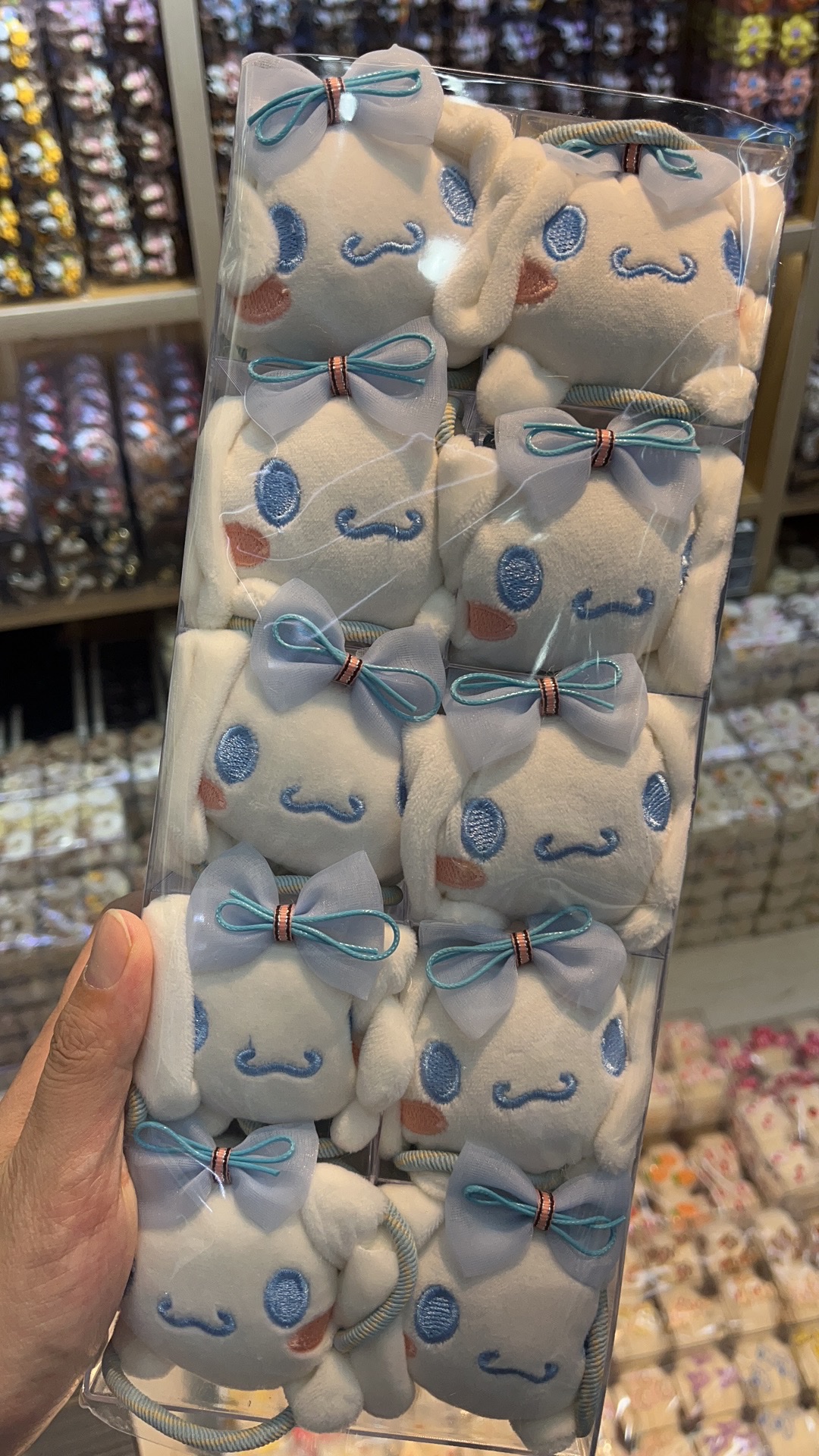 【20 Sets 】 Best-selling plush osmanthus dog hair band Pudding Dog leather band Headband Item Picture