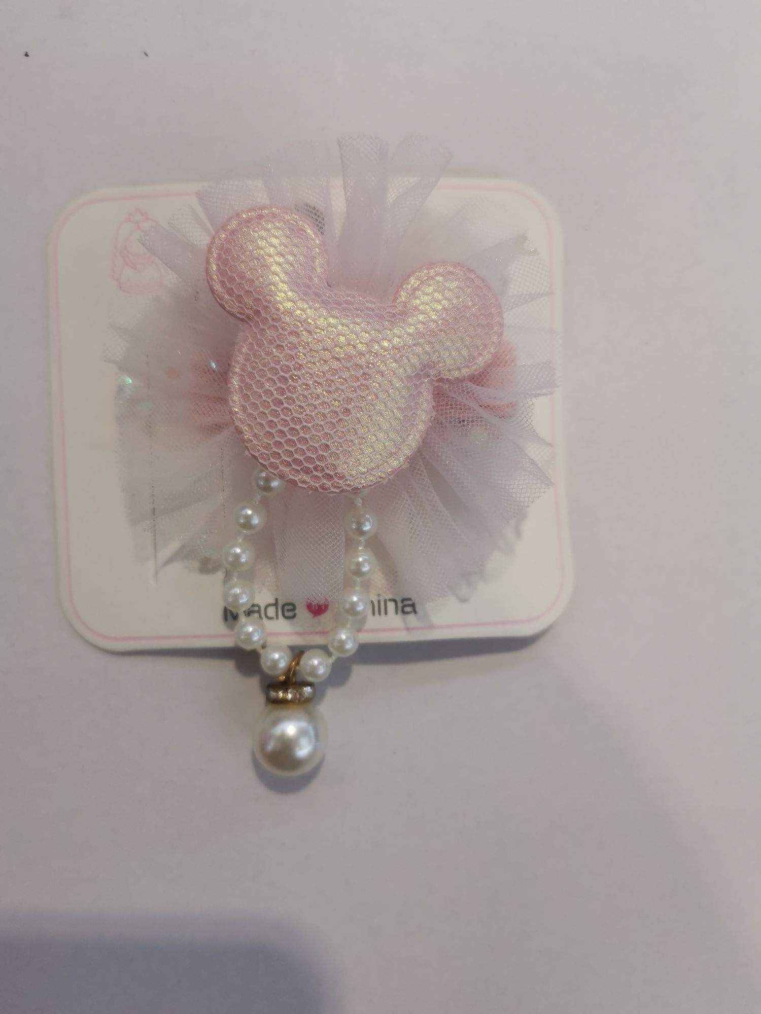 Pearl hanging clamp