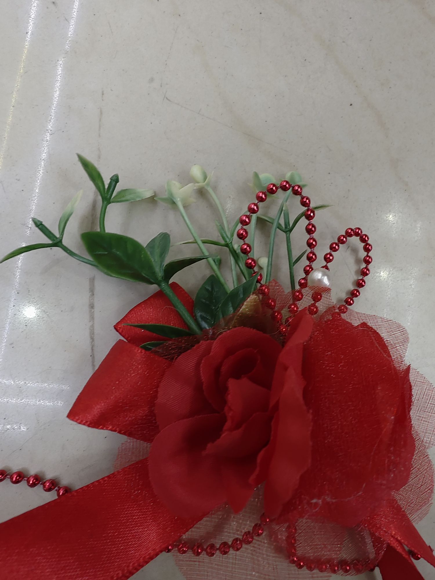 Wholesale of wedding corsages, complete sets of corsages for brides and grooms, parents and family brooches, lapels, bridesmaids and groomsmen, Chinese-style lapels, artificial flowers, only love details Picture