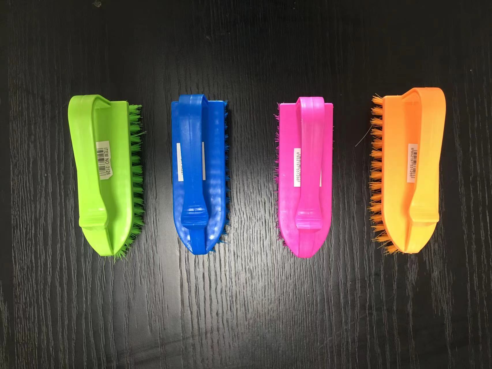 JSJ-5210 plastic cleaning brush, 180 pieces per piece, one piece per opp package, volume 56*45*31cm, 4-color mixed per piece. New and old customers are welcome to send samples details Picture